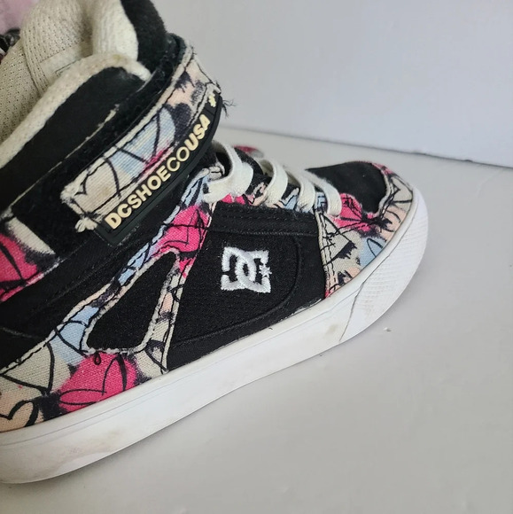 DC pure high top ev print sneakers size 13 - Picture 5 of 6